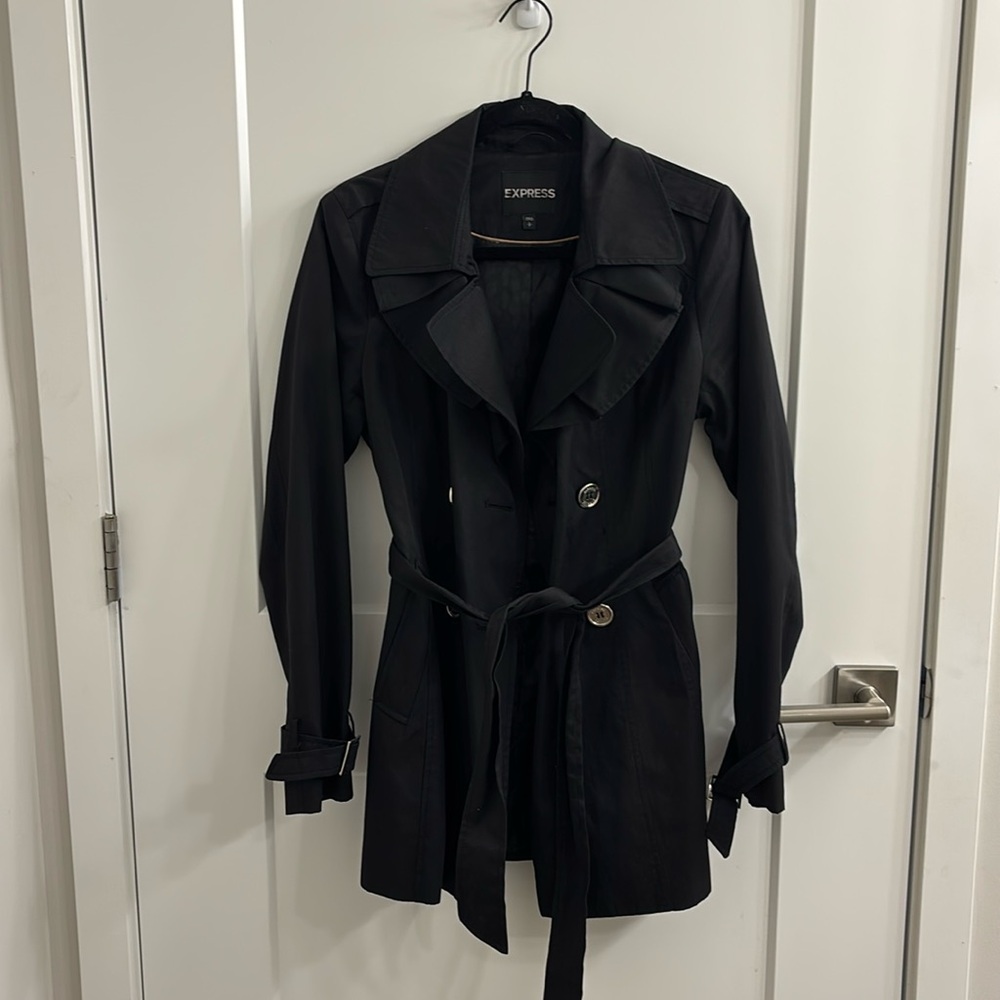 Express short trench coat